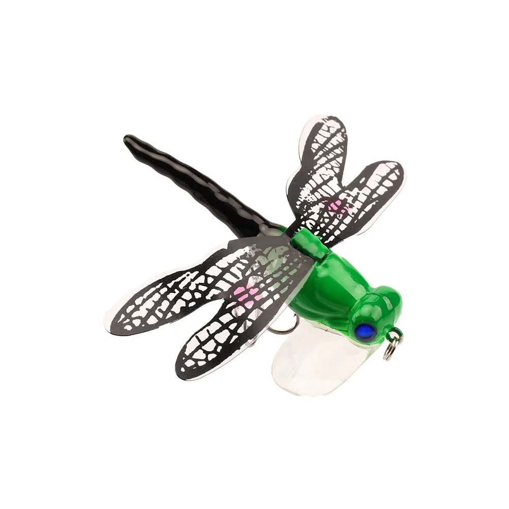 Topwater Dragonfly Popper Fly 75mm