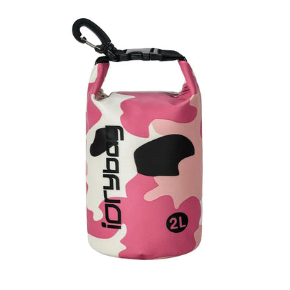 IDrybag 2L Swimming Waterproof Dry Bag Sports Canyoning Bag Ipx6 Waterproof Bag for Travel Kayaking Boating Beach Dry Bag