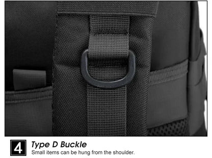 2Q-50L Tactical Backpack Men's Travel Large Capacity Rucksacks Men Waterproof Outdoor 1Sports Multi-functional Bags