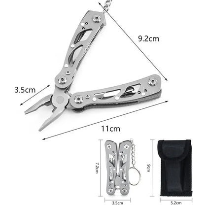 Multi-tool Pliers Outdoor Combination Knife Pliers Stainless Steel Folding Portable Multi-purpose Camping Survival Pliers Tools