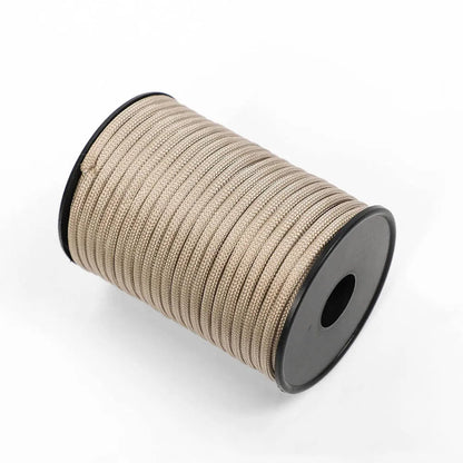 30M 550 Military Standard 9-Core Paracord Rope 4mm Outdoor Parachute Cord Survival Umbrella Tent Lanyard Strap Clothesline
