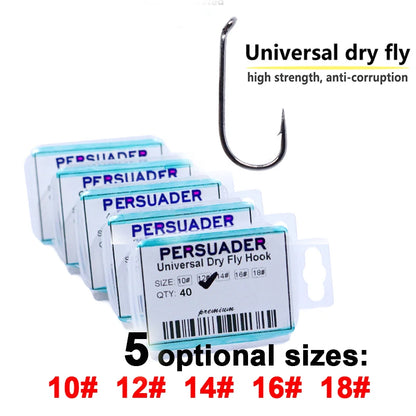 Royal Sissi Fine Wire Dry Fly Hooks (40 Pack)
