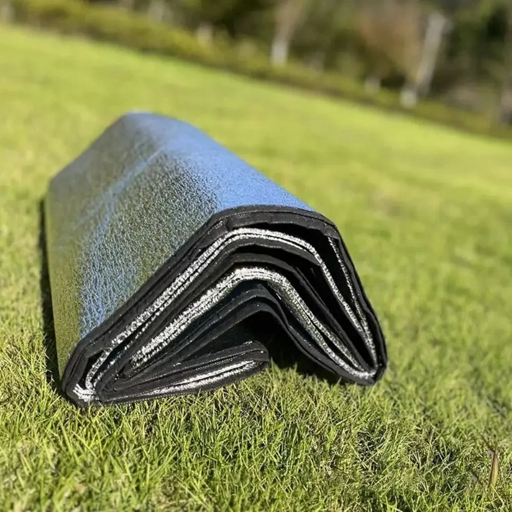 New Thermal Camping Mat Ultralight Waterproof Insulation Foam Foil Mat Tent Footprint Reflecting Heat Sleeping Pad Outdoor