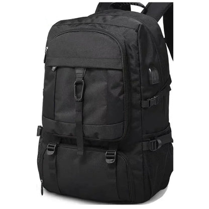 50L 80L Backpack Large Travel Backpack Men Separate Shoe Compartment Business Bag Outdoor Sports Man Black Storage Backpacks
