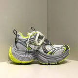 Men’s & Women’s Platform Sneakers – Genuine Leather Casual Walking & Sports Shoes