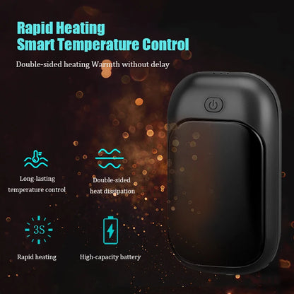 Magnetic Rechargeable Hand Warmer (2-Piece Set)