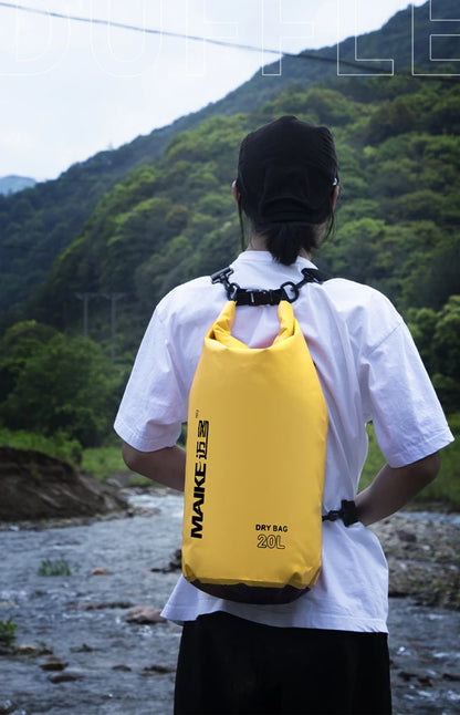 Maike Dry Bags Waterproof Bag for Women Men 5L/10L/15L Swimming Rafting Kayaking River Trekking Waterproof Dry Bag Backpack