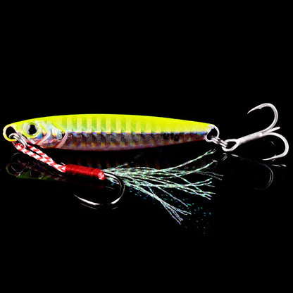 3/5/8pcs Metal Jig Fishing lure Set 7g 10g 14g 21g 28g 40g Sea Shore Casting Jigging lures Jigs Spoon Saltwater Artificial Bait
