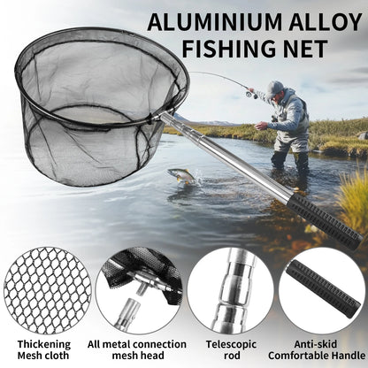 Aluminum Telescoping Landing Net (55-190cm)