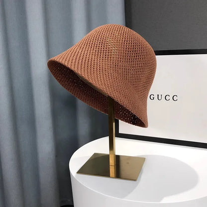 Wide Brim Bucket Hat for Women