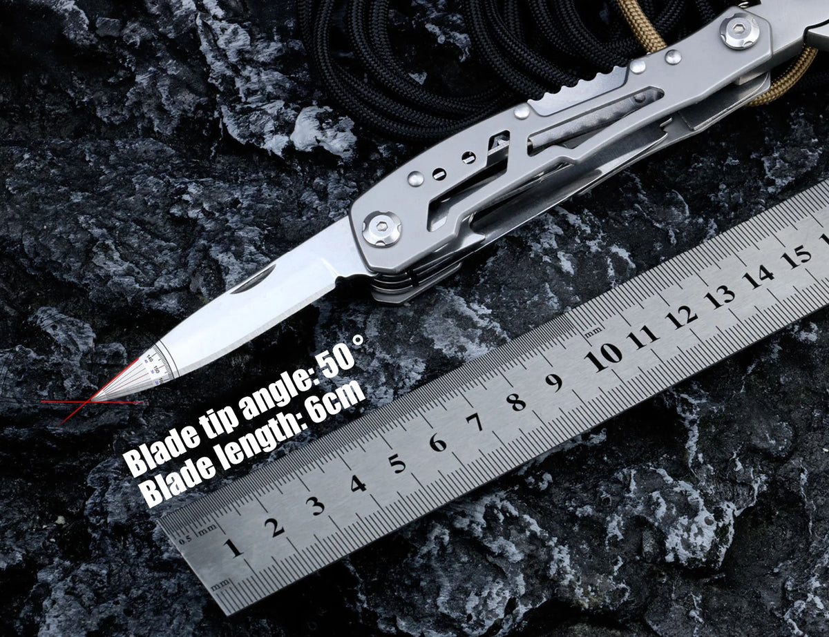 Pliers Multifunctional Folding Portable Tool Plier Knife Stainless Steel Outdoor Tactical Camping Survival Multitool Repair Tool