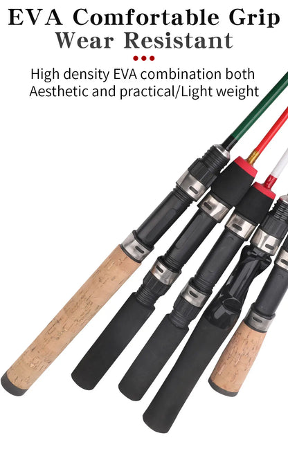 Mini Telescopic Ice Fishing Rod with 3 Tips