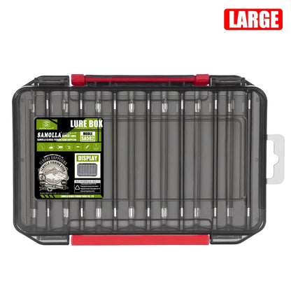 SAMOLLA 14-Compartment Tackle Box