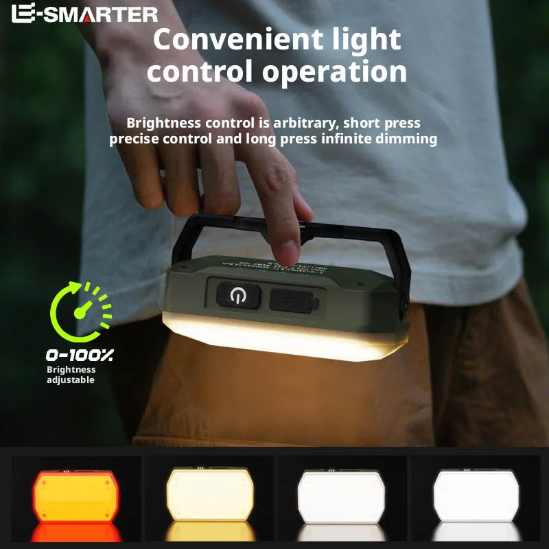 Solar Powered Camping Lantern with Ultra Long Battery Life for Outdoor Tent Emergency Lighting Home Use
