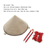 Generic Tent Tarp Connection Adapter Durable Tent Hat Outdoor Awning Canopy Shelter Guy Rope Tent Accessories