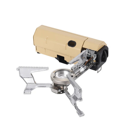 2600W Portable Folding Stove Camping Gas Stove Outdoor Hiking BBQ Travel Cooking Grill Cooker Cassette Gas Burner