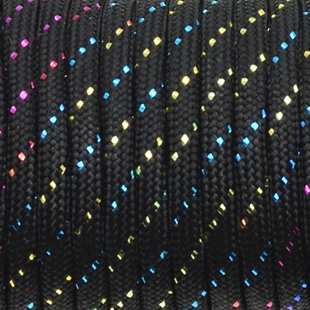 Gold & Silver 550 Paracord – Type III, 100ft, 19 Colors