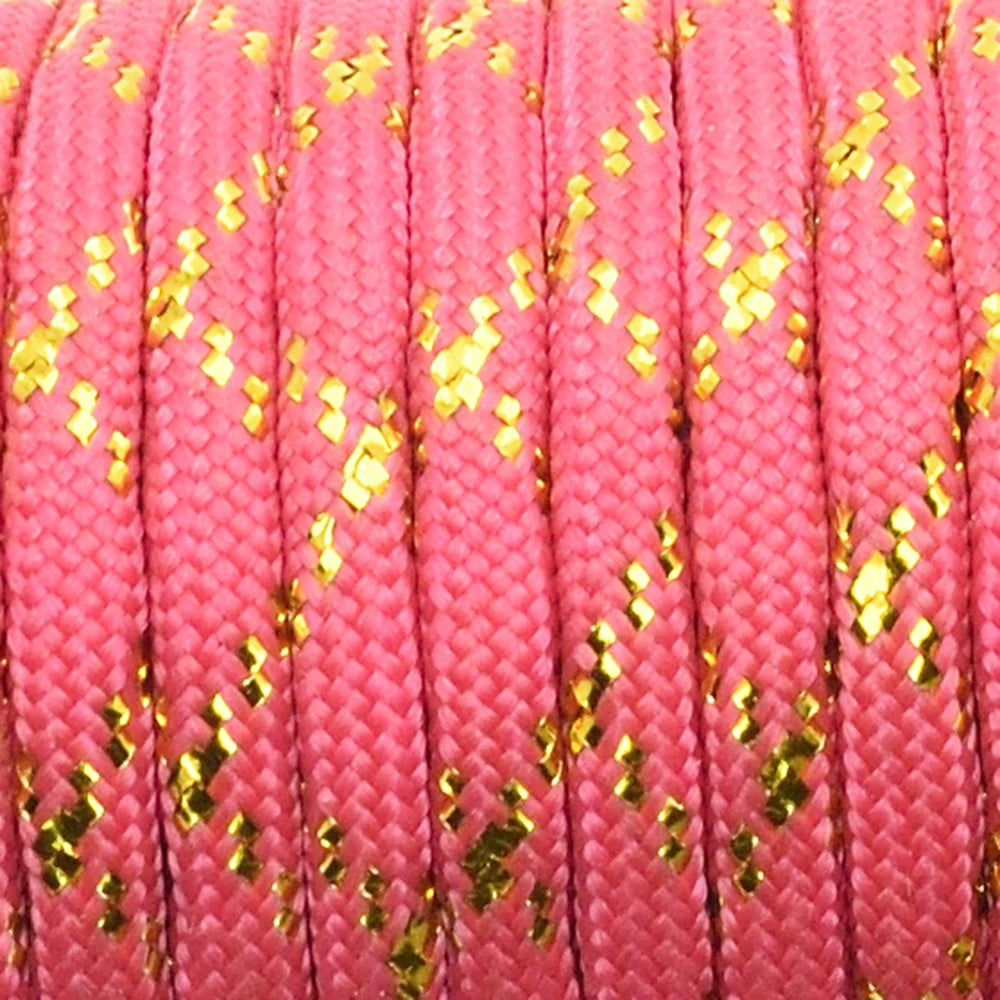 Gold & Silver 550 Paracord – Type III, 100ft, 19 Colors