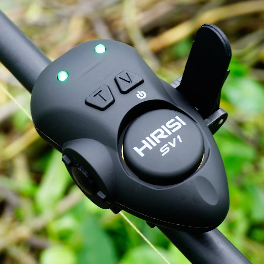Hirisi SV1 Wireless Bite Alarm Set with Receiver