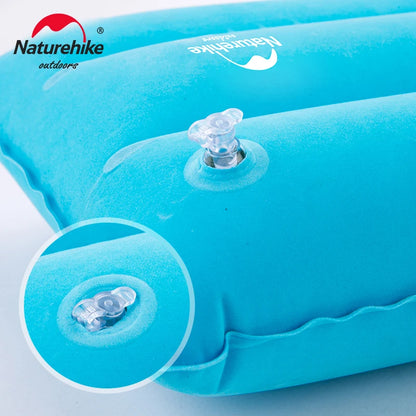 Naturehike Square Inflatable Pillow Outdoor Camping Hiking Ultralight Travel Portable Airplane Folding Pillows Soft Comfortable