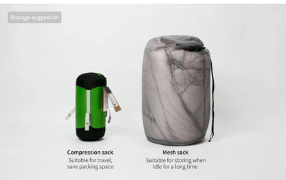 AEGISMAX AIR Upgrade 10D 800FP Ultra Dry Down Sleeping Bag Ultralight Camping Hiking Tourist Sleeping Bags for Men and Women