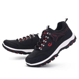 Men’s Leather Casual Shoes – Lightweight Walking & Tennis Sneakers for Spring, Autumn & Winter