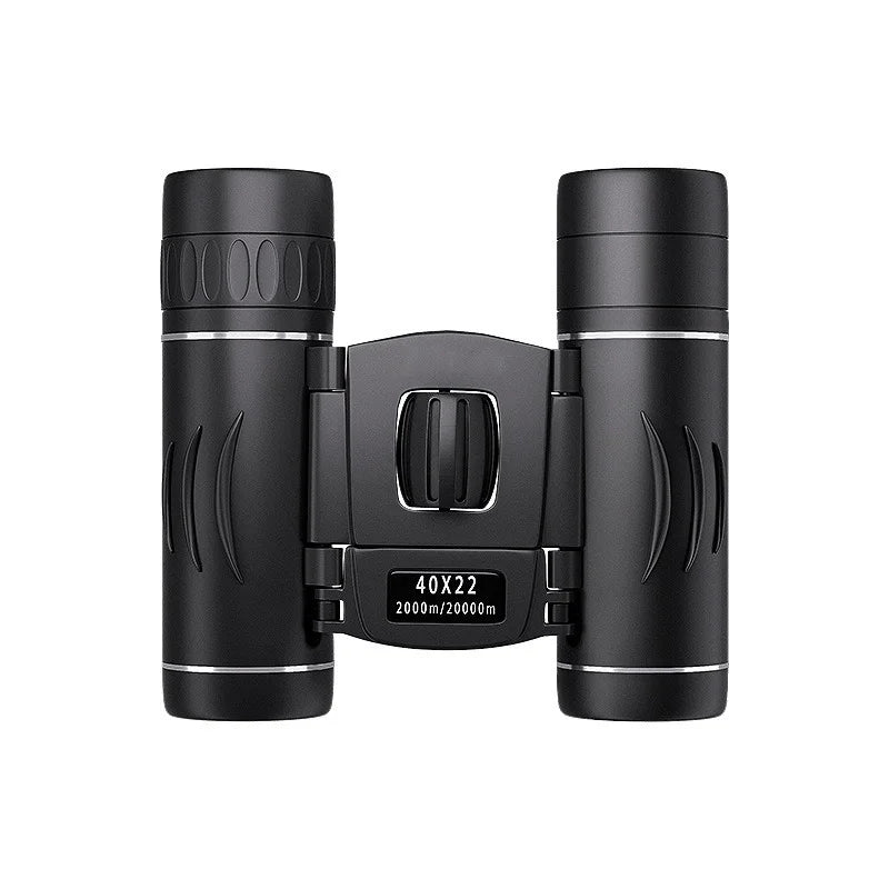40x22 HD Binoculars with BAK4 FMC: 2000M Long Range Folding Mini Telescope, Ideal for Hunting, Sports, Camping & Travel