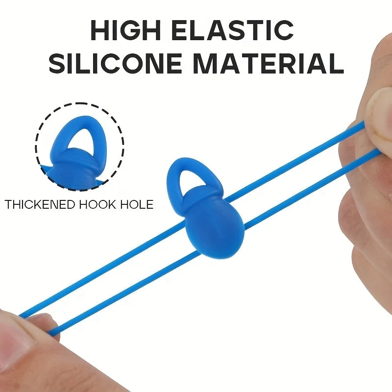 Silicone Fishing Rod Hook Keepers (5 Pack)
