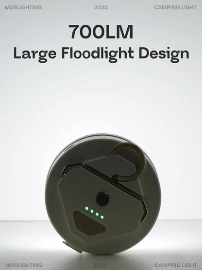 MOSLIGHTING Outdoor LED Camping Light 4 Modes MiNi Portable Hang Tent Lamp USB Rechargeable Portable Waterproof Emergency Light