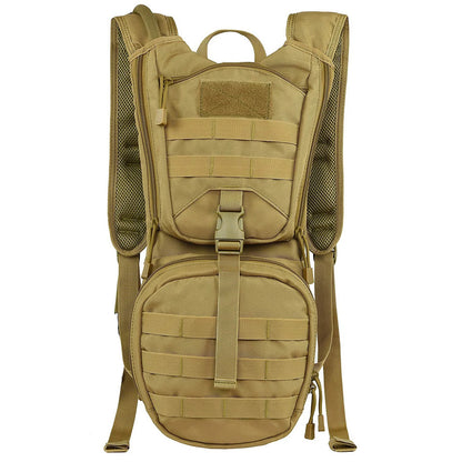 Hydration Backpack Suitable for 2-3L Water Bag Outdoor Military Backpack for Hiking Cycling Climbing without Water Bladder