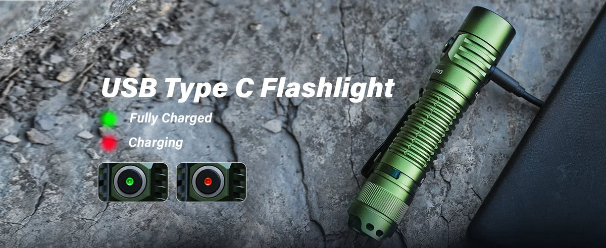 Sofirn SP31 V3.0 Powerful Tactical Flashlight SST40/519A 2000lm 18650 LED Torch USB C Rechargeable Light Lamp with Dual Switch