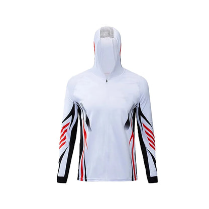 Anti-UV Hooded Fishing Jersey