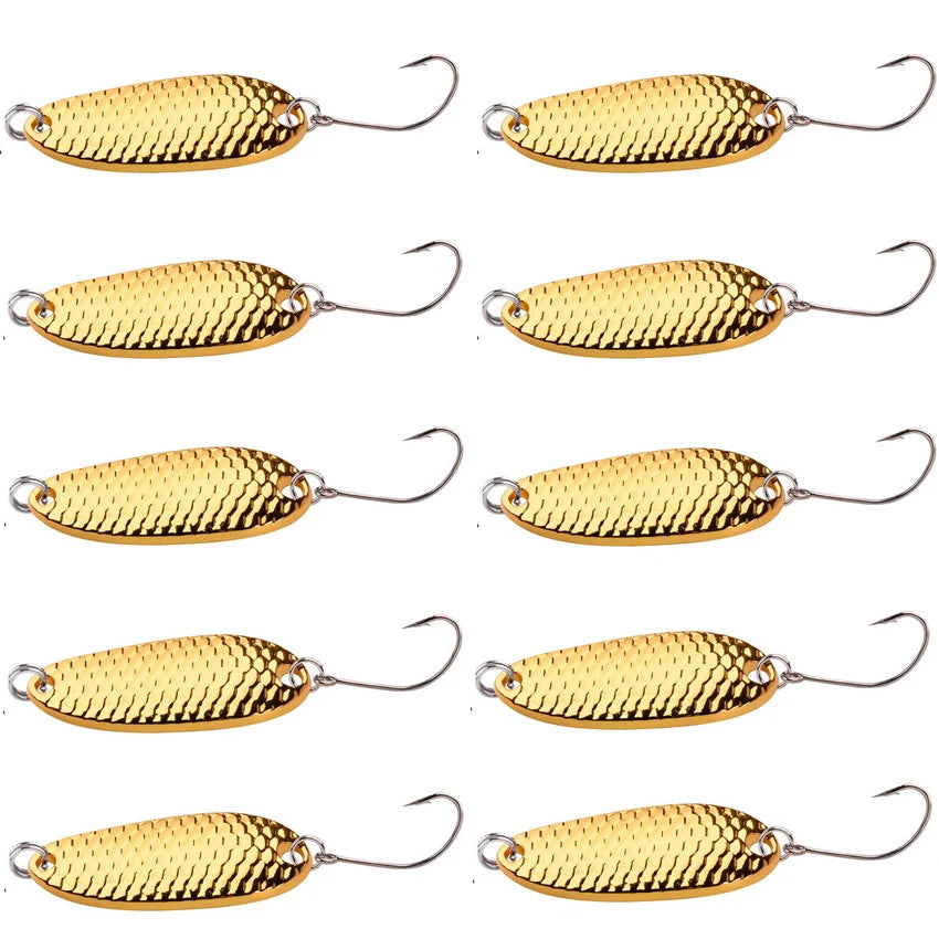 Mini Trout Spoon Lures 1.5-5g (10 Pack)