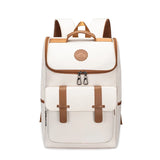 Casual backpack men's fashion trend bag women's lightweight simple commuting casual large capacity travel backpack