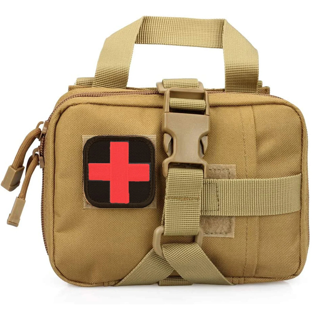 First Aid Bag Upgrade Tactical EMT Pouch Rip Away Molle Medical Kit IFAK Tear-Away Travel Outdoor Hiking Emergency Survival Kit