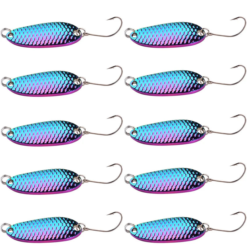 Mini Trout Spoon Lures 1.5-5g (10 Pack)