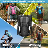 Hydration Pack,Insulated Hydration Backpack or 2L BPA Free Water Bladder and Storage,Hiking Backpack for Running,Cycling,Camping