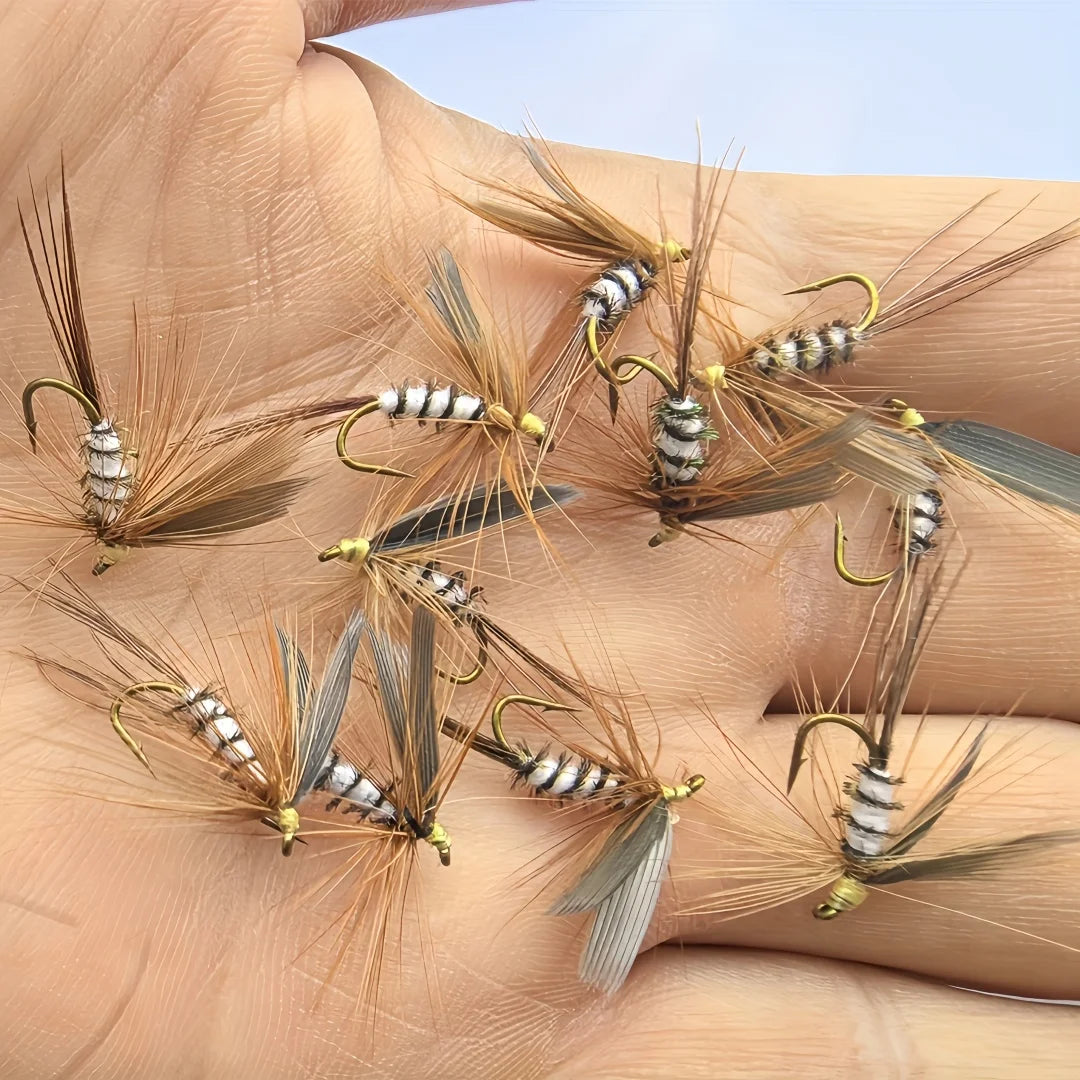 Mosquito Dry Flies (12 Pack)