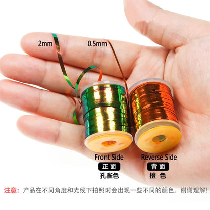 Two-Tone Flat Tinsel 0.5-2mm