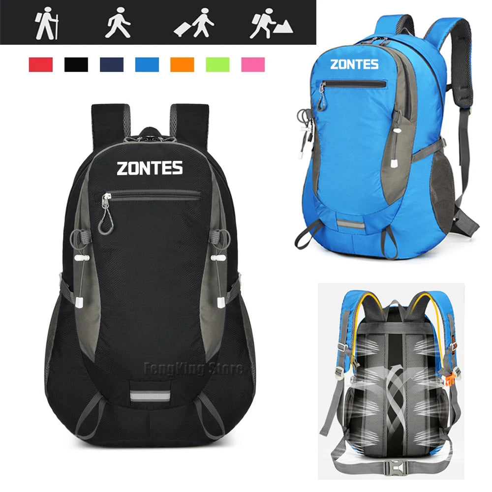 New 40L Outdoor Sports Mountaineering Bag for Men and Women Backpack with Large Capacity  For ZONTES G1-125