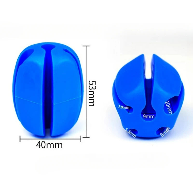 Silicone Rod Ball Retaining Clip for Fishing Rods
