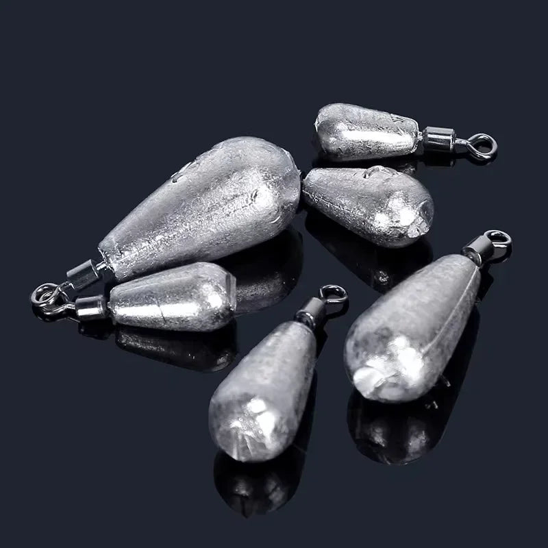Teardrop Fishing Weight Sinkers (10 Pack)