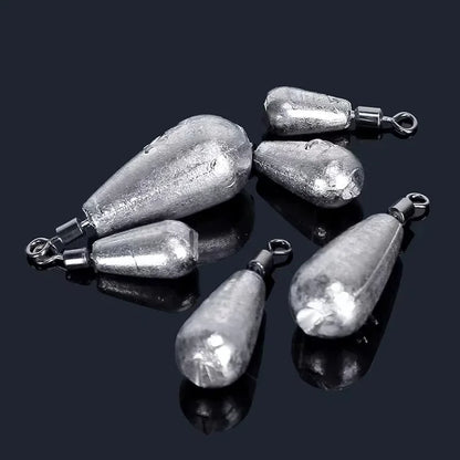 Teardrop Fishing Weight Sinkers (10 Pack)