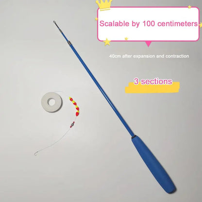 Telescopic Fiberglass Rod and Reel Combo