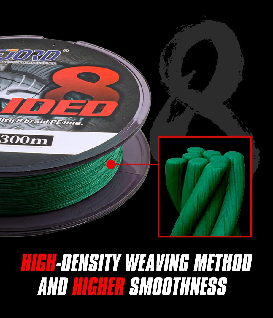 FJORD 8-Strand Braided Fishing Line