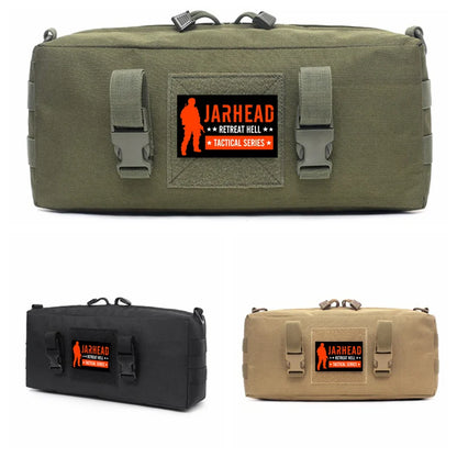 Tactical Pouch Molle EDC Nylon Waterproof Hunting Bag Sports Fishing Waist Pack Travel Camping Hunting Cross-body Shoulder Bag