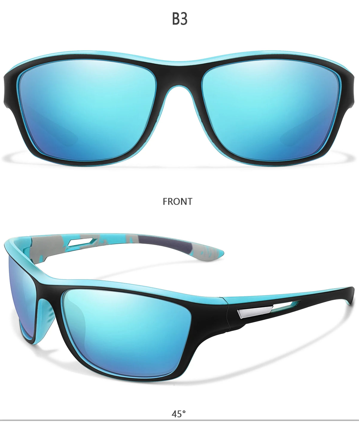 POAT TAC Polarized Fishing Sunglasses