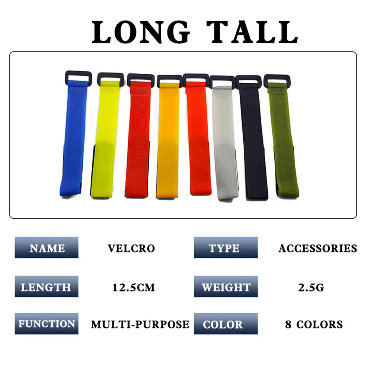 Fishing Rod Tie Straps (10 Pack)