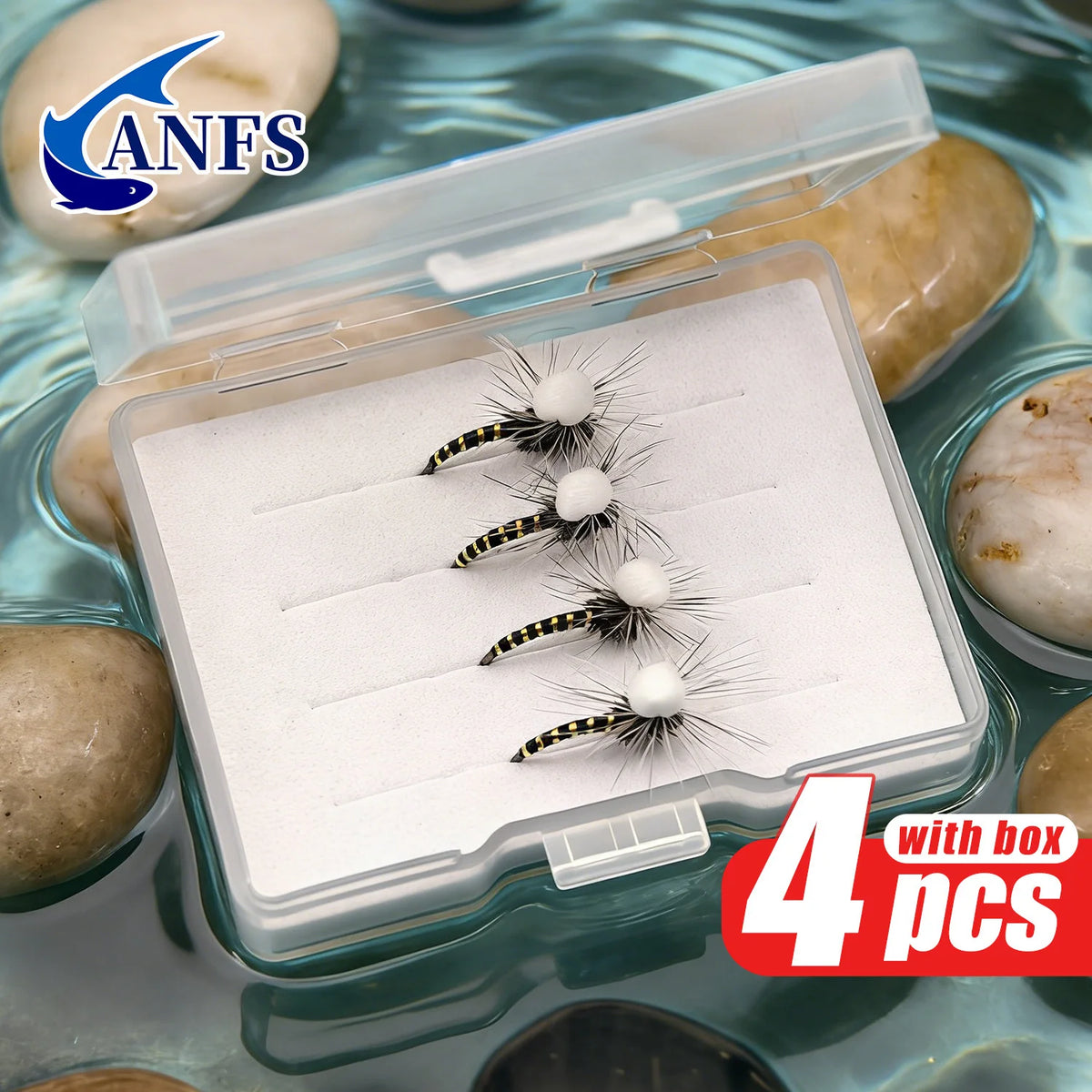 ANFS Midge Dry Flies (4 Pack)
