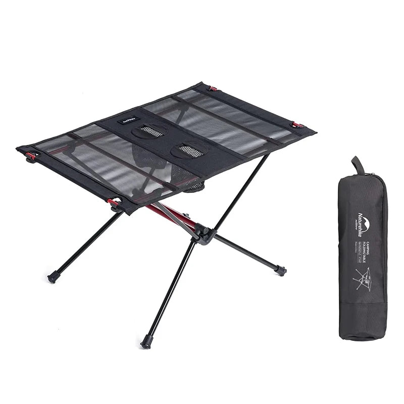 Naturehike Portable Folding Camping Table with Cup Holders Ultralight Outdoor Travel Picnic Fishing Table
